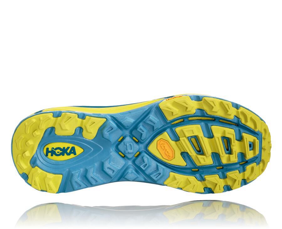 Tenis Hoka One One Trail Hombre Azules - Mafate Speed 2 - BAHZ95164